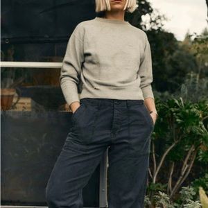 Imogene and Willie Military Trouser in Black Size XS